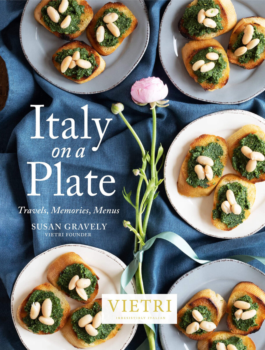 Italy on a Plate - Vietri Book Cover by Food Seen