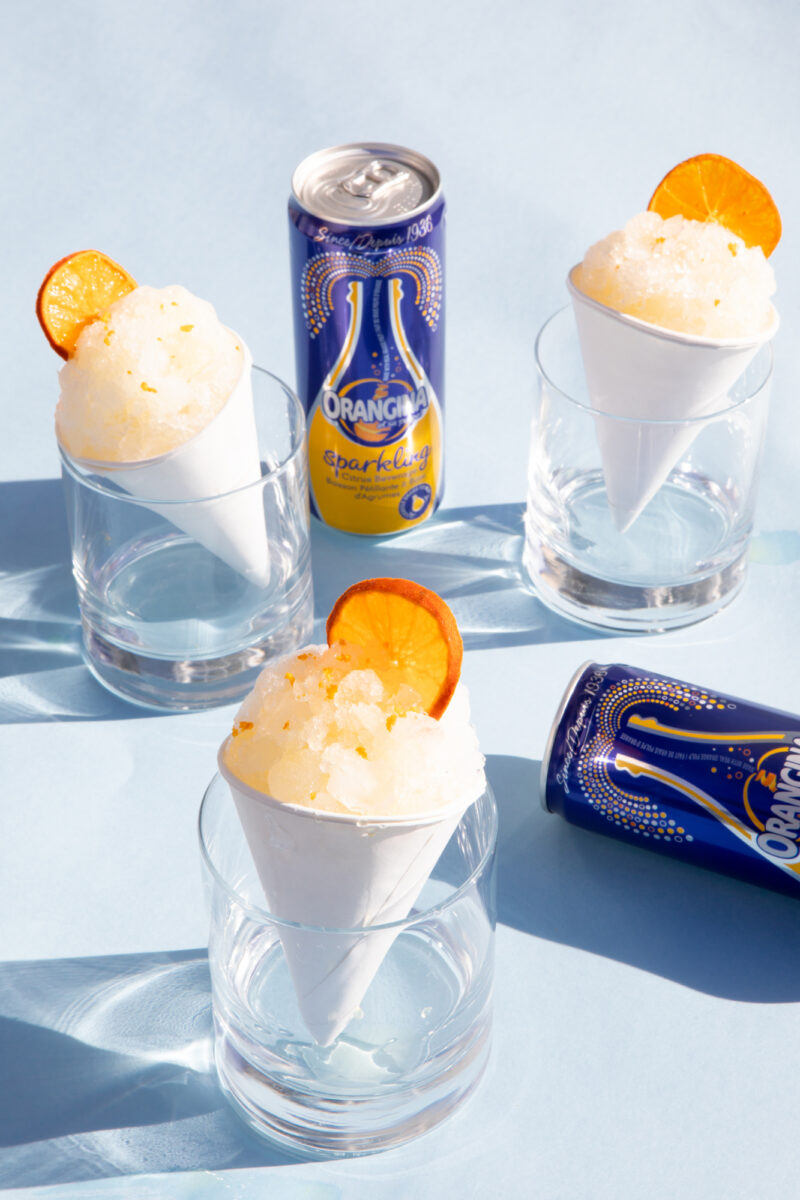 Orangina - Sparkling Can Canada Snow Cones