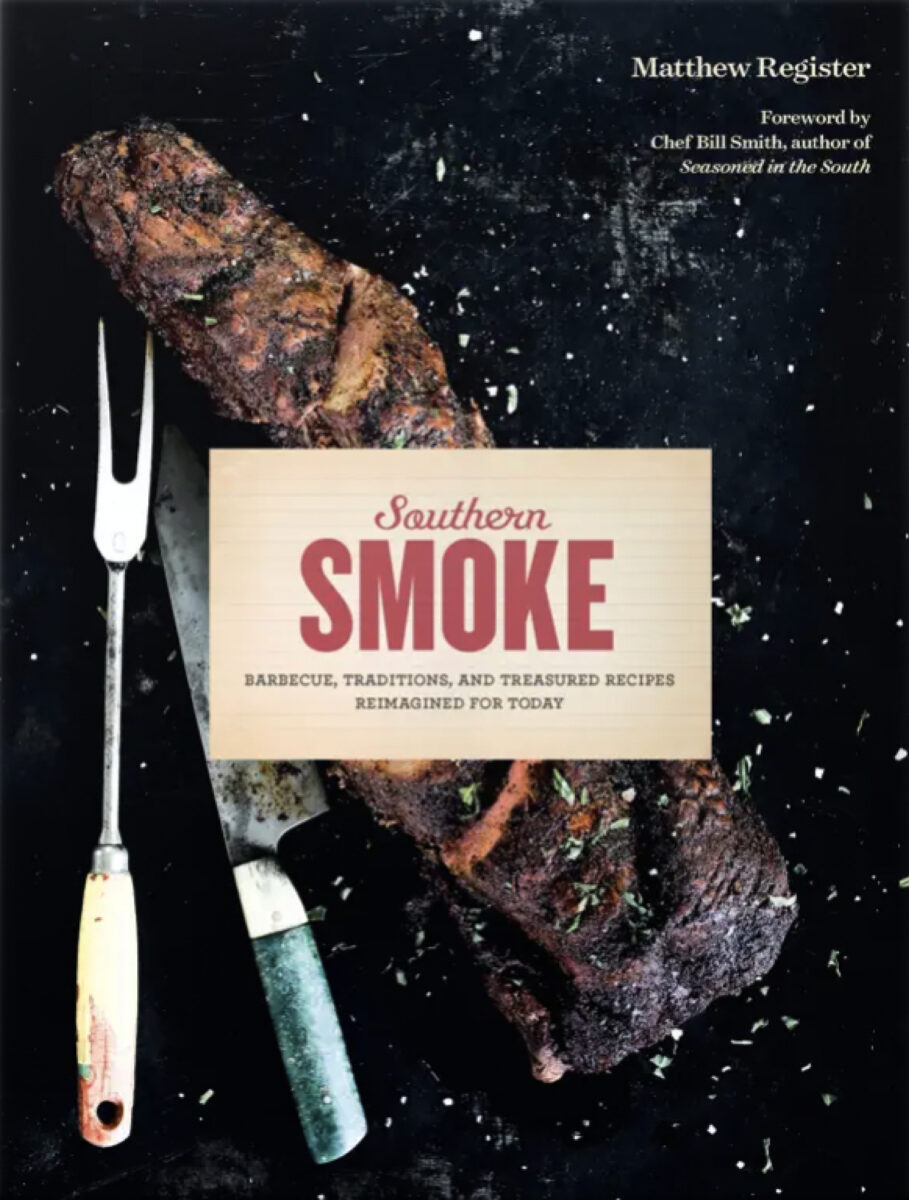Matthew Register's Southern Smoke - A Book Cover by Food Seen