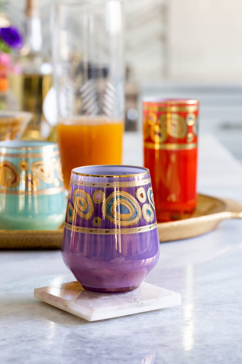 VIETRI - Colorful Drink Glasses